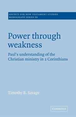 Power Through Weakness - Savage, Timothy B.; Timothy B., Savage