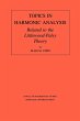 Topics in Harmonic Analysis Related to... - Bild 1