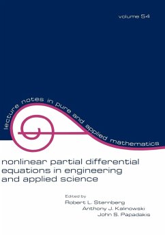 Nonlinear Partial Differential Equations in Engineering and Applied Science - Sternberg, R L; Papadakis, John S; Kalinowski, Anthony J