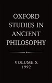 Oxford Studies in Ancient Philosophy