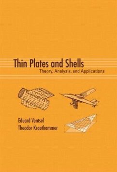 Thin Plates and Shells - Ventsel, Eduard; Krauthammer, Theodor