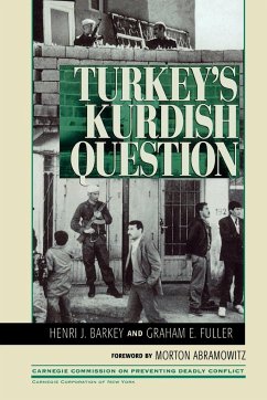 Turkey's Kurdish Question - Barkey, Henri J.; Fuller, Graham E.