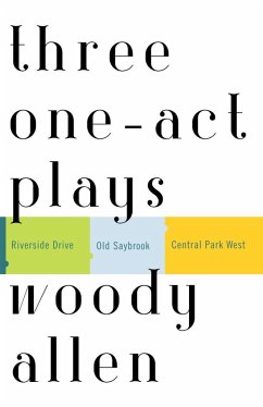 Three One-Act Plays - Allen, Woody