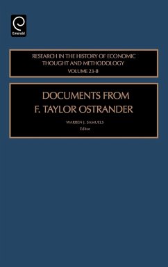 Documents from F. Taylor Ostrander - Biddle, J.E. / Emmett, R.B. / Samuels, W.J. (eds.)