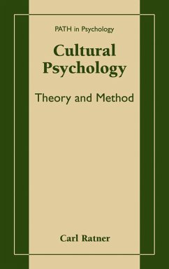 Cultural Psychology - Ratner, Carl