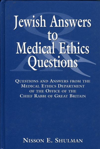 Jewish Answers to Medical Questions Jewish Answers to Medical Questions