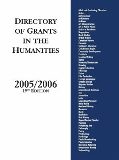 Directory of Grants in the Humanities, 2005/2006 - Grants Program