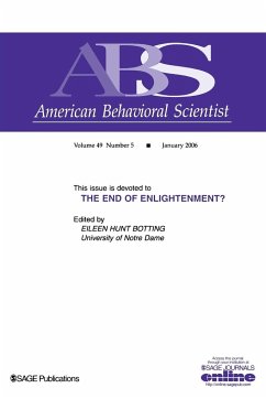 The End of Enlightenment? - Botting, Eileen H.