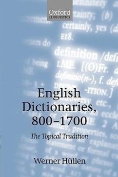 English Dictionaries 800-1700 - Hüllen, Werner