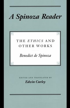 A Spinoza Reader - Spinoza, Benedictus de