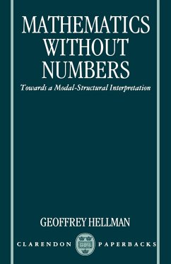 Mathematics Without Numbers - Hellman, Geoffrey