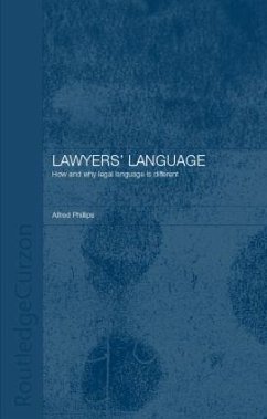 Lawyers' Language - Phillips, Alfred