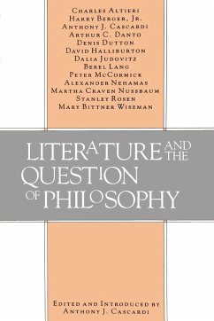 Literature and the Question of Philosophy