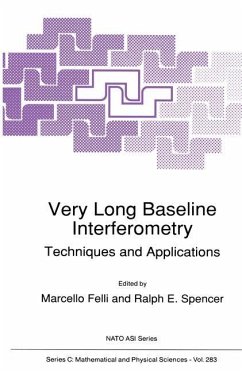 Very Long Baseline Interferometry - Felli, Marcello / Spencer, Ralph E. (Hgg.)