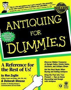 Antiquing for Dummies - Zoglin, Ron; Shouse, Deborah