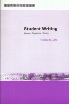 Student Writing - Lillis, Theresa M