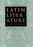 Latin Literature: A History