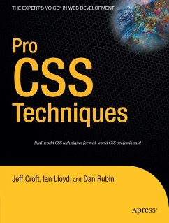 Pro CSS Techniques - Croft, Jeff; Lloyd, Ian; Rubin, Dan