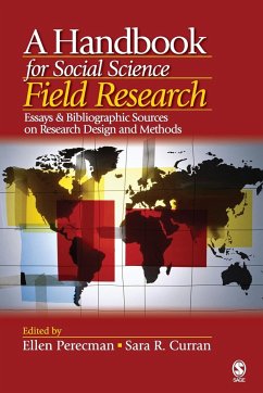 A Handbook for Social Science Field Research - Perecman, Ellen; Curran, Sara R.