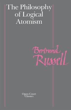 The Philosophy of Logical Atomism - Kant, Immanuel