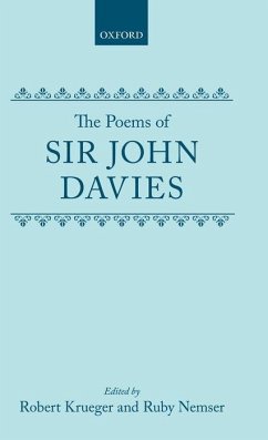 The Poems of Sir John Davies - Davies, John