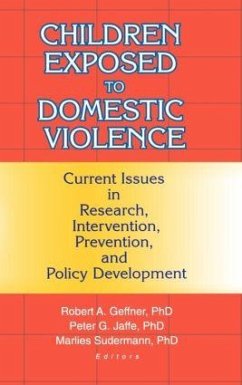 Children Exposed to Domestic Violence - Jaffe, Peter