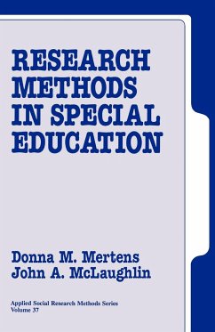 Research Methods in Special Education - Mertens, Donna M.; McLaughlin, John A.