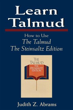 Learn Talmud - Abrams, Judith Z.; Steinsaltz, Adin