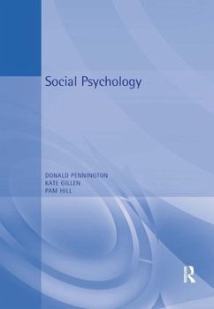 Social Psychology - Gross, Richard; McIlveen, Rob; Pennington, Donald C.