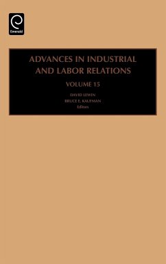 Advances in Industrial and Labor Relations - Lewin, David / Kaufman, Bruce (eds.)