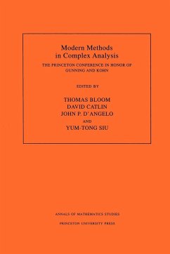 Modern Methods in Complex Analysis (AM-137), Volume 137 - Bloom, Thomas / Catlin, David W. / D'Angelo, John P. / Siu, Yum-Tong (eds.)
