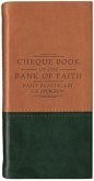 Chequebook of the Bank of Faith - Tan/Green