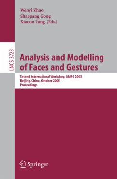 Analysis and Modelling of Faces and Gestures - Zhao, Wenyi / Gong, Shaogang / Tang, Xiaou (eds.)
