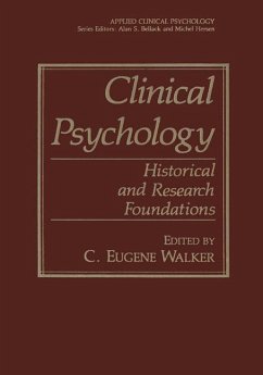 Clinical Psychology - Walker, C. Eugene (Hrsg.)