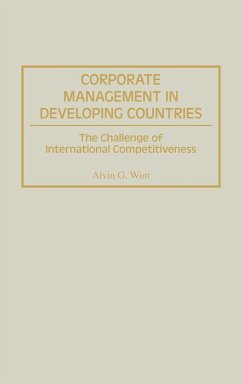 Corporate Management in Developing Countries - Wint, Alvin G.