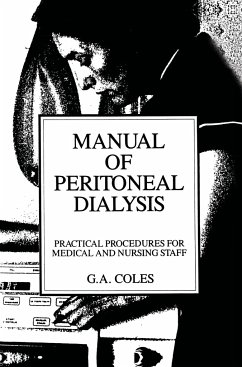 Manual of Peritoneal Dialysis - Coles, G. A.