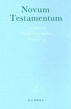 An Index to Novum Testamentum Volumes 1-35 - Mills, Watson E; Mills, Joyce H