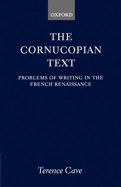 The Cornucopian Text - Cave, Terence
