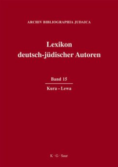 Kura - Lewa / Lexikon deutsch-jüdischer Autoren Band 15
