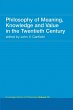 Philosophy of Meaning, Knowledge and... - Bild 1