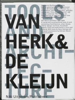 Van Herk & de Kleijn: Tools and Architecture - Ibelings, Hans