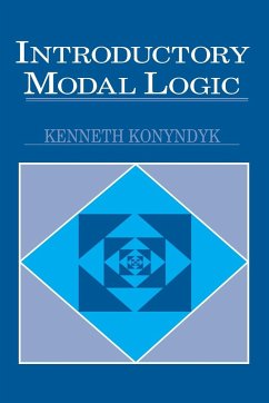 Introductory Modal Logic - Konyndyk, Jr. Kenneth J.