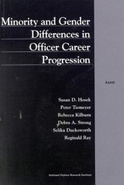 Minority and Gender Differences in Officer Career Progression (2001) - Tiemeyer, Peter; Hosek, Susan D.; Kilburn, Rebecca M.