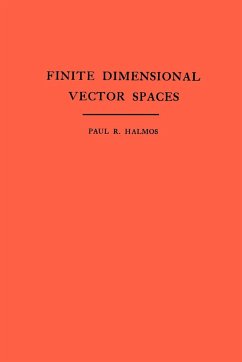 Finite Dimensional Vector Spaces - Halmos, Paul R