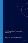 A Bibliography of Islamic Law, 1980-1993