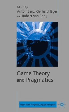 Game Theory and Pragmatics - Carver, Terrell / Martin, James