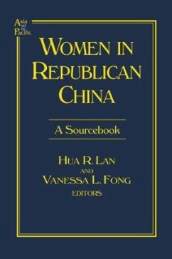 Women in Republican China - Lan, Hua R; Fong, Vanessa L