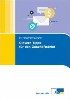 Clevere Tipps für den Geschäftsbrief - Langner, Heidemarie