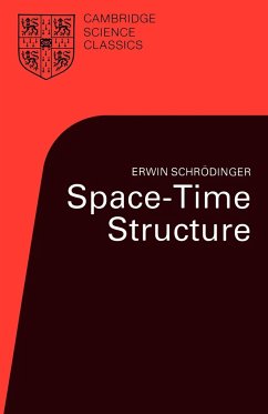 Space-Time Structure - Schrodinger, Erwin; Schr Dinger, Erwin