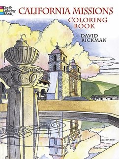 California Missions Coloring Book - Rickman, David